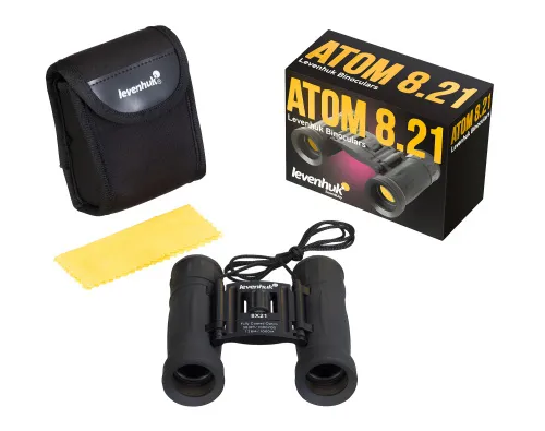 снимка бинокъл Levenhuk Atom 8x21,  2