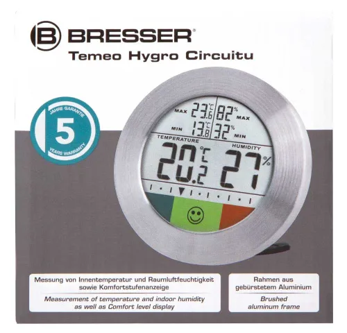 фотография метеорологична станция Bresser Temeo Hygro Circuitu,  9