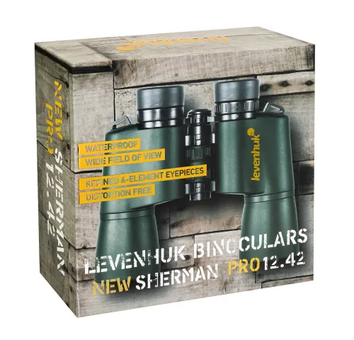 снимка бинокъл Levenhuk New Sherman PRO 12x42,  13
