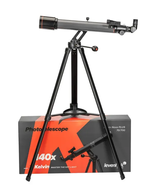 картина фототелескоп Levenhuk Kelvin Nova PLUS 70/700,  2