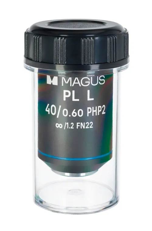 снимка обектив MAGUS 40HP 40х/0,60 Plan L phase PHP2 ∞/1,2 WD 3,5 mm,  2
