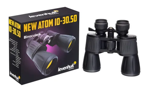 изображение бинокъл Levenhuk New Atom 10–30x50,  5