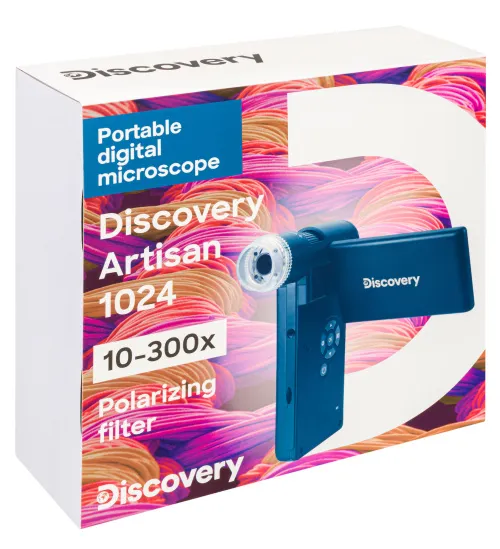 изображение цифров микроскоп Levenhuk Discovery Artisan 1024,  12