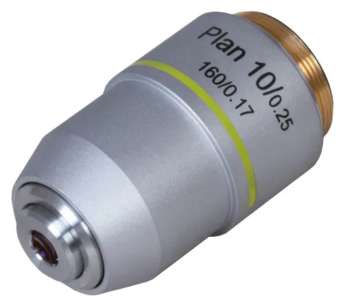 изображение планахроматичен обектив Levenhuk MED 10x,  2