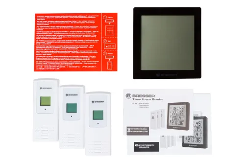 фотография метеорологична станция Bresser Temeo Hygro Quadro,  2