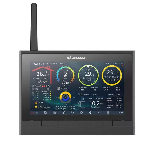 фотография wi-Fi метеорологична станция Bresser 9-in-1 MeteoChamp HD,  5