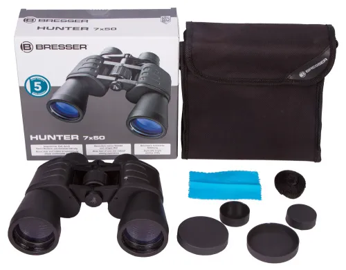 фотография бинокъл Bresser Hunter 7x50,  6