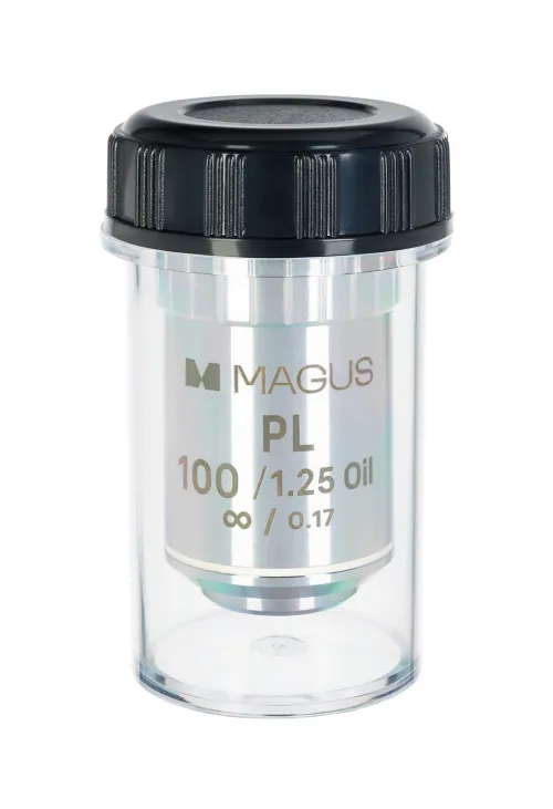 фотография обектив MAGUS SF100 OIL 100х/1,25 Plan Pol ∞/0,17,  2