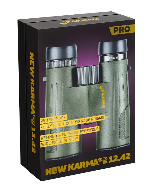 изображение бинокъл Levenhuk New Karma PRO ED 12x42,  13