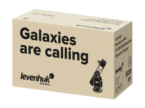 картина добсънов телескоп Levenhuk New Skyline PRO 12" (300/1525) Retractable,  16
