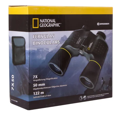 картинка бинокъл Bresser National Geographic 7x50,  8