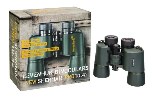 изображение бинокъл Levenhuk New Sherman PRO 10x42,  5