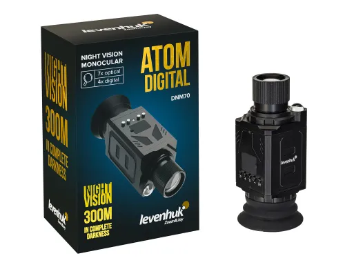 картина монокъл за нощно виждане Levenhuk Atom Digital DNM70,  4