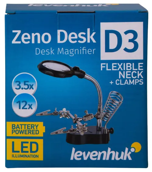 фотография лупа Levenhuk Zeno Desk D3,  2