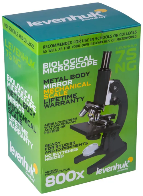 изображение монокулярен микроскоп Levenhuk 7S NG,  12