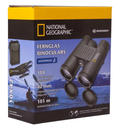 изображение бинокъл Bresser National Geographic 10x42 WP,  8