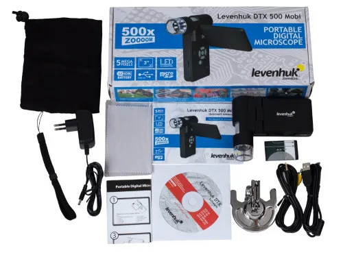 фотография цифров микроскоп Levenhuk DTX 500 Mobi,  11