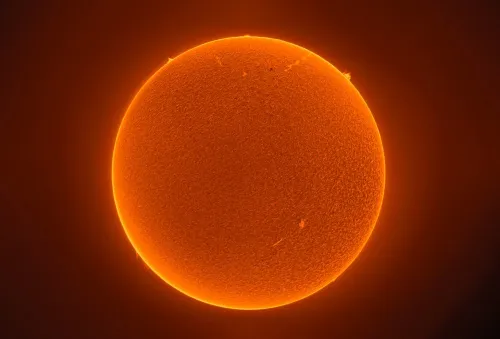 фотография соларен телескоп Coronado SolarMax III 70 mm със система RichView и BF10,  9