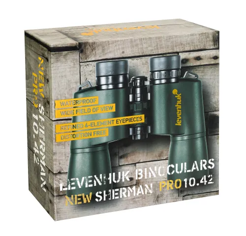 изображение бинокъл Levenhuk New Sherman PRO 10x42,  13