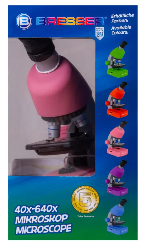 изображение микроскоп Bresser Junior 40–640x,  15