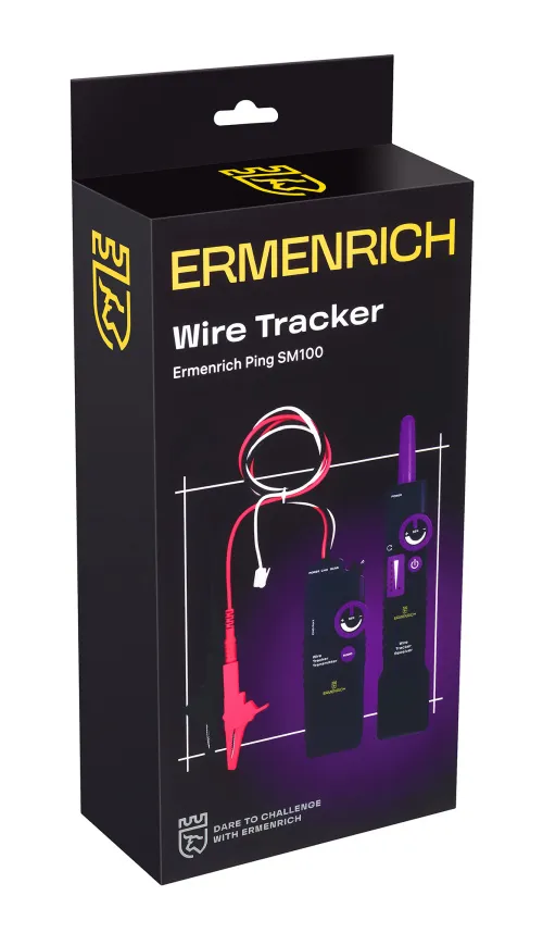 картинка детектор за кабели Ermenrich Ping SM100,  10