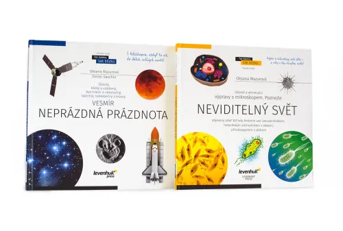 фотография познавателна книга „Космос. Микросвят“ (двутомно издание). С твърди корици,  2