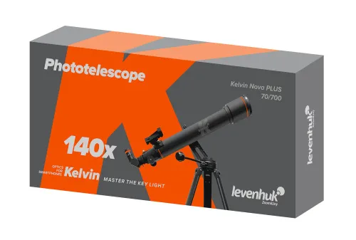 картина фототелескоп Levenhuk Kelvin Nova PLUS 70/700,  8