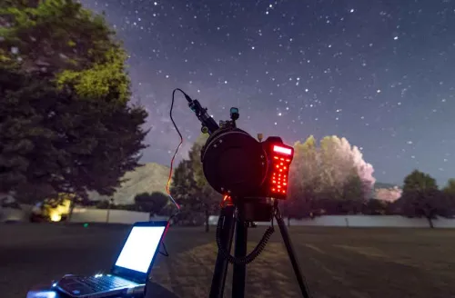 картина рефлекторен телескоп Meade StarNavigator NG 130 mm Travel Pack,  5