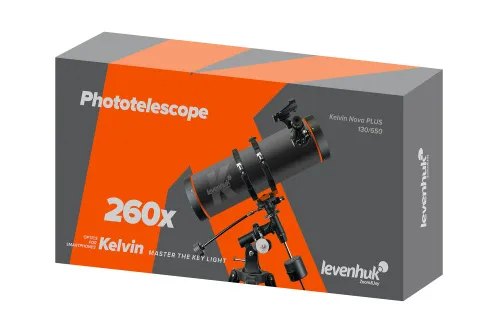изображение фототелескоп Levenhuk Kelvin Nova PLUS 130/650,  7