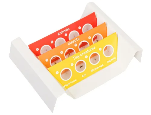 картина комплект подготвени проби Levenhuk Discovery Fauna 12,  2