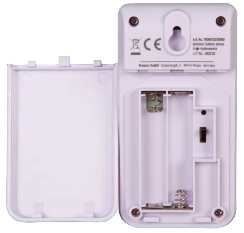 изображение часовник за термо- / хигрометър Bresser MyClimate, бял,  14