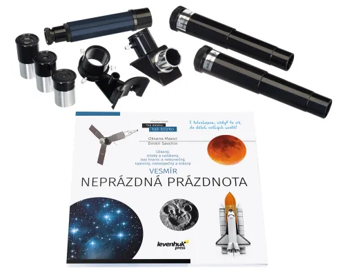 изображение телескоп Levenhuk Discovery Spark 607 AZ с книга,  3