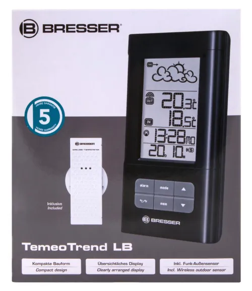изображение метеорологична станция Bresser TemeoTrend LB RC,  11