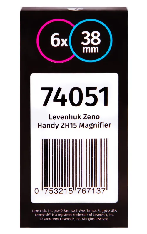 изображение лупа Levenhuk Zeno Handy ZH15,  8