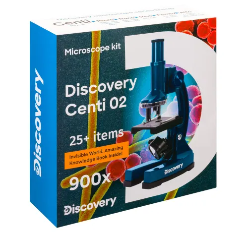 изображение микроскоп Levenhuk Discovery Centi 02 с книга,  14