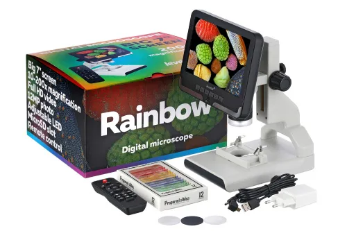 снимка цифров микроскоп Levenhuk Rainbow DM700 LCD,  2