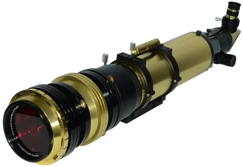 снимка двоен соларен телескоп Coronado SolarMax III 90 mm със система RichView и BF30,  5