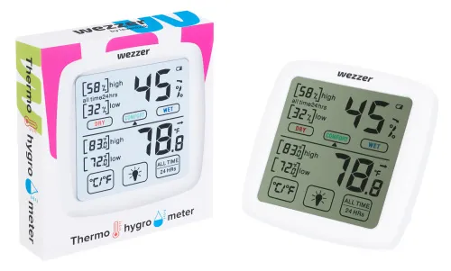 снимка термохигрометър Levenhuk Wezzer Teo TH30,  3