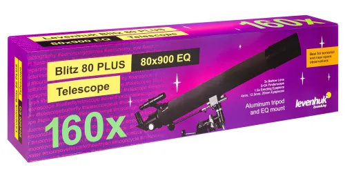 картина телескоп Levenhuk Blitz 80 PLUS,  12