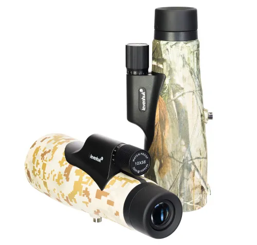 изображение монокъл с решетка Levenhuk Camo 10x56,  2