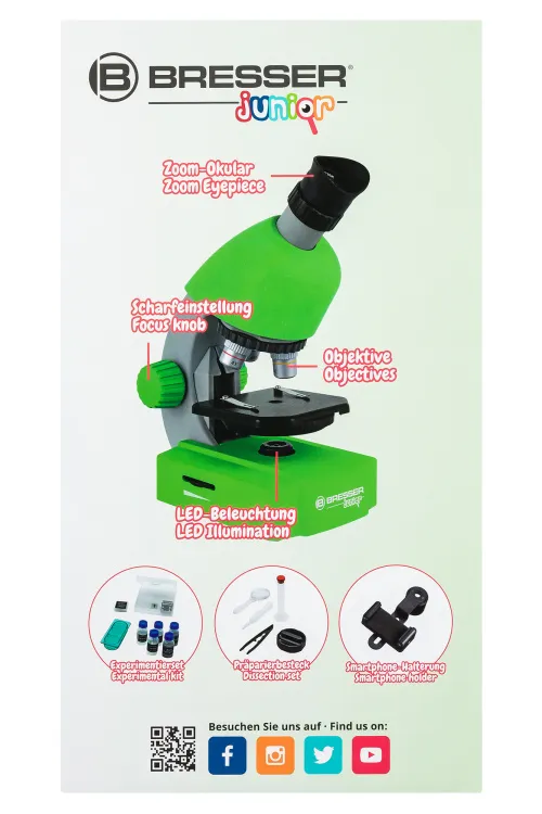 изображение микроскоп Bresser Junior 40–640x,  12