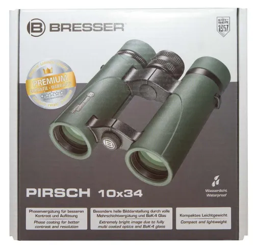 снимка бинокъл Bresser Pirsch 10x34,  12