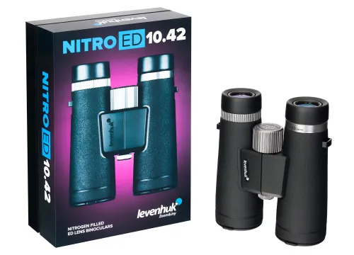 картина бинокъл Levenhuk Nitro ED 10x42,  4