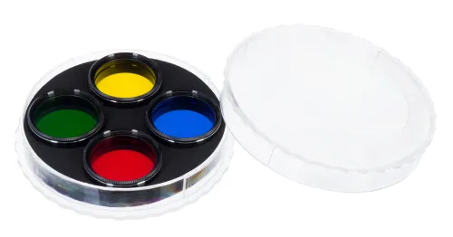 снимка комплект филтри Levenhuk F4 „Слънчева система“,  3