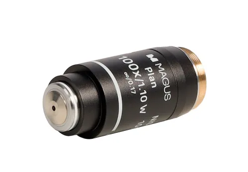 картина обектив MAGUS 100PL60 W Plan 100х/1,10 ∞/0,17 H 60 mm,  3
