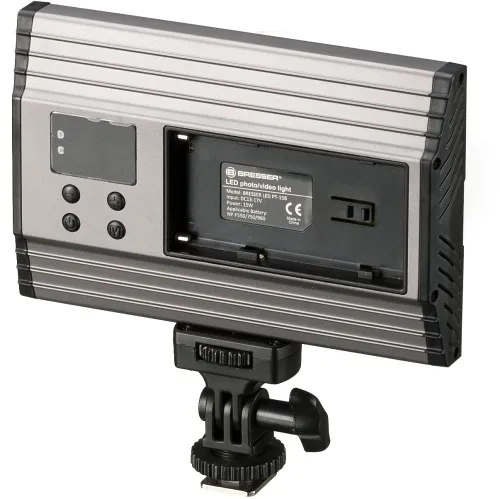 изображение двуцветна LED видео лампа с калъф PT Pro 15B Bresser,  4