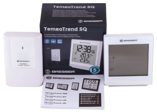 картина метеорологична станция Bresser TemeoTrend SQ RC,  2