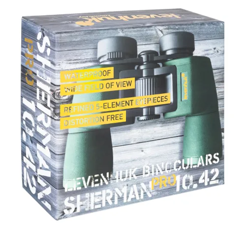 снимка бинокъл Levenhuk Sherman PRO 10x42,  10