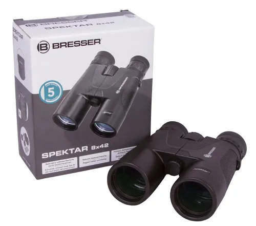 картинка бинокъл Bresser Spektar 8x42,  9
