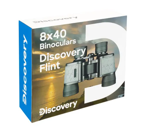 картина бинокъл Levenhuk Discovery Flint 8x40,  13